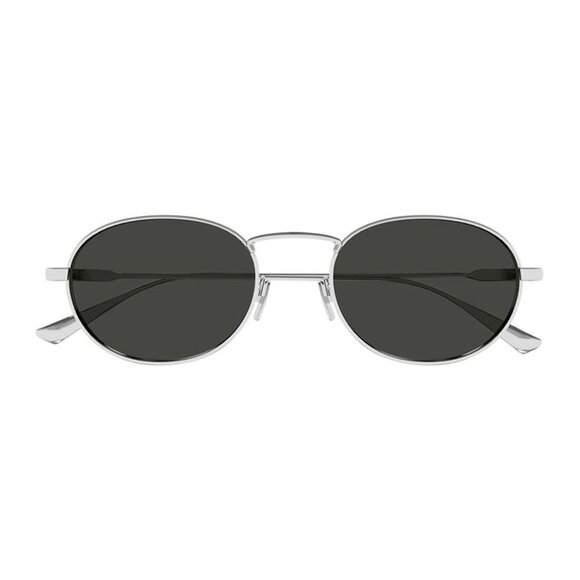 NWT SAINT LAURENT SILVER WOMEN SUNGLASSES - Picture 3 of 4
